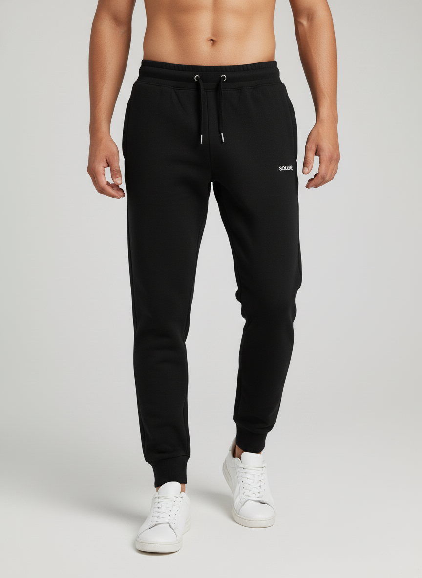 Unisex Black Joggers