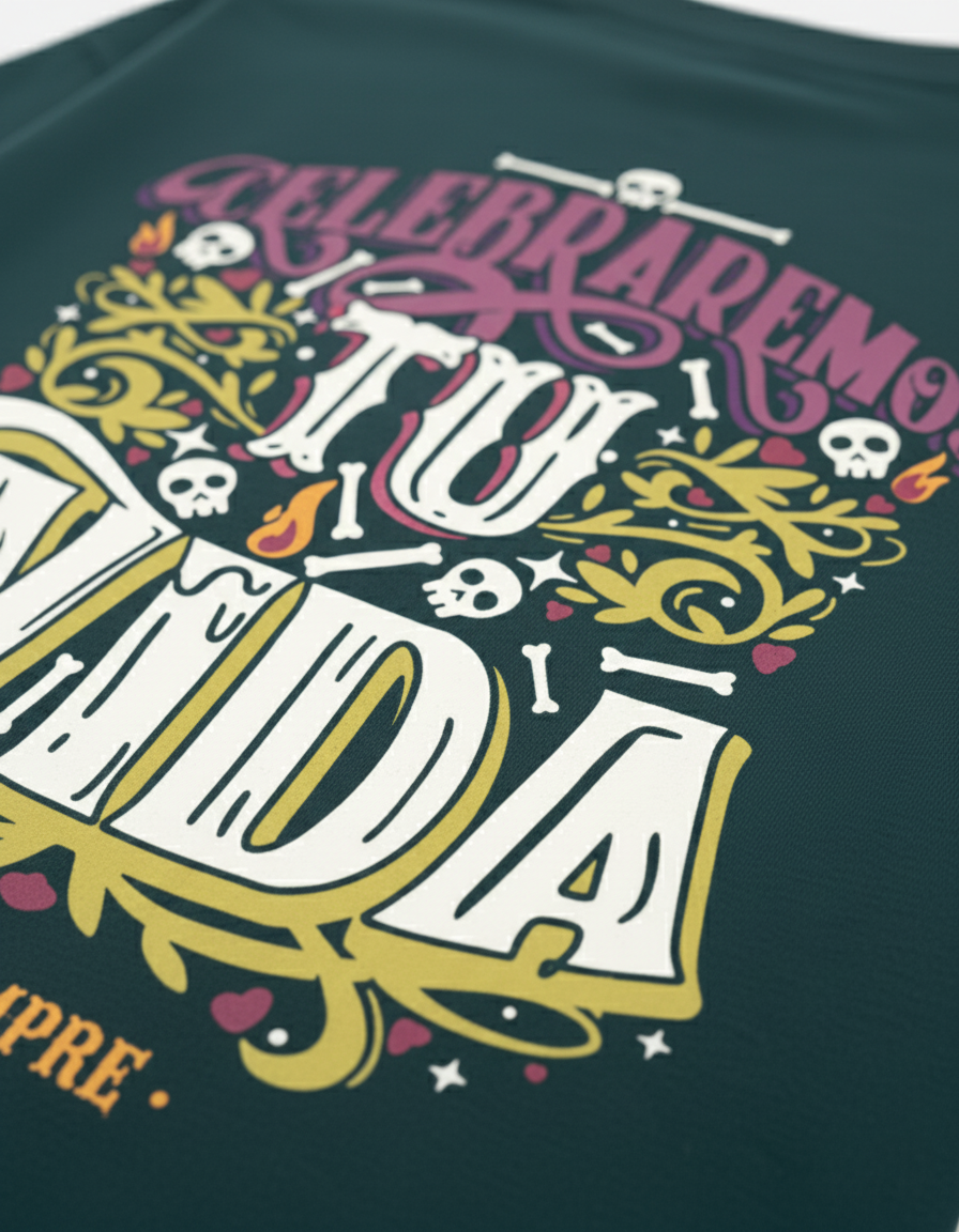Vintage Calavera Oversized Classic T-Shirt