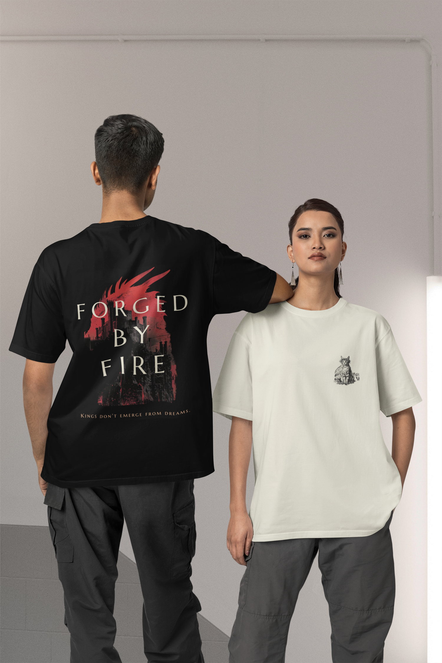 Unisex Oversized Graphics T-Shirts