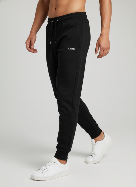 Unisex Black Joggers