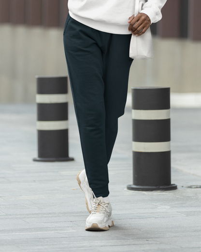 Unisex Navy Blue Joggers