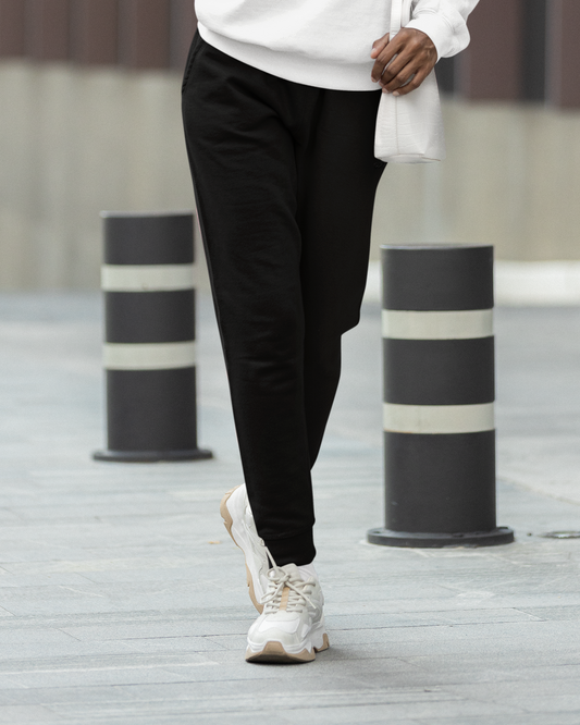 Unisex Black Joggers