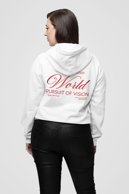 The Pursuit of Vision Unisex Oversized Hoodie