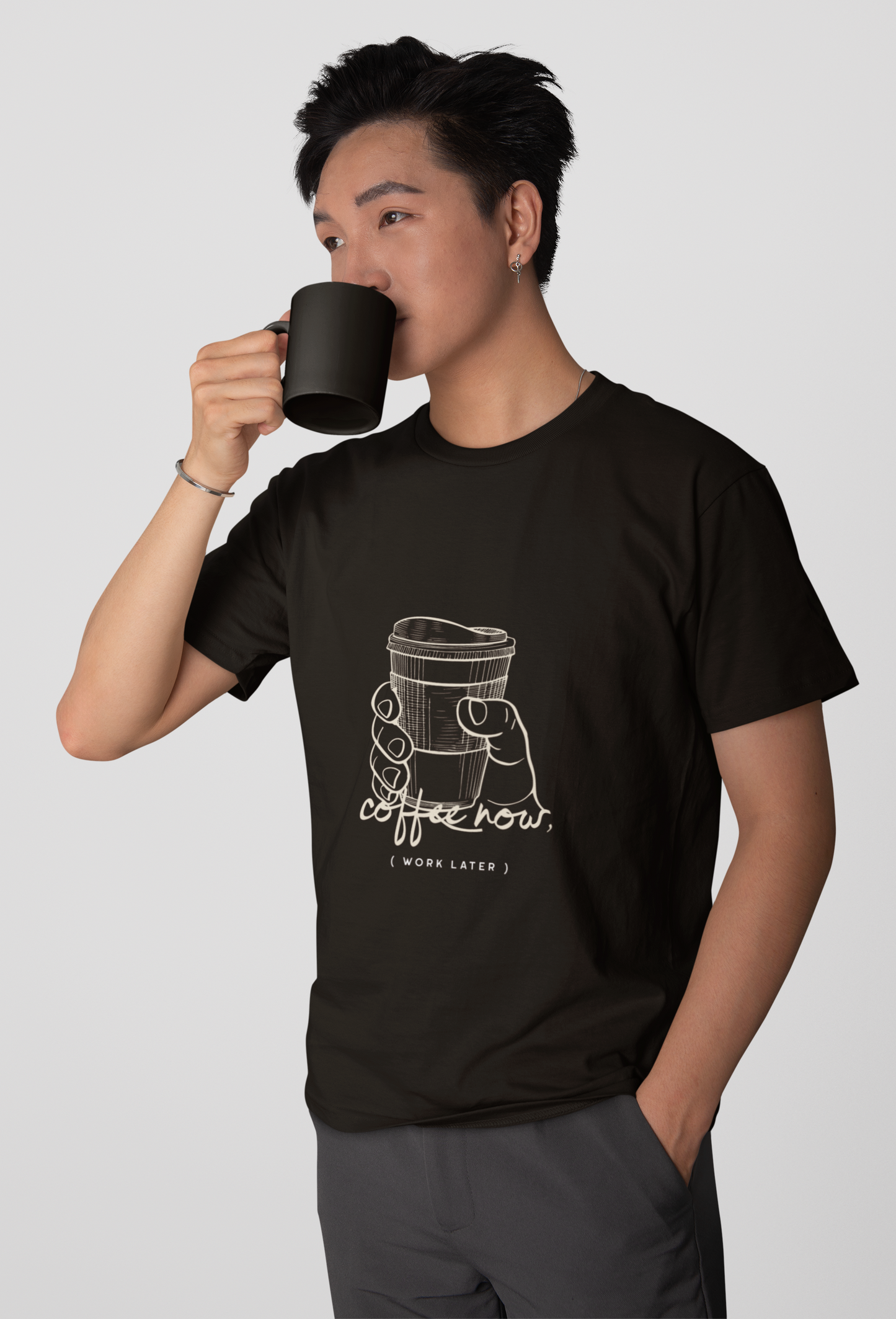 Coffee Now Classic Crew T-Shirt