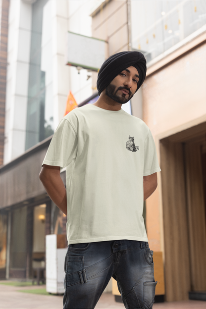 Roman Cat Oversized Classic T-Shirt