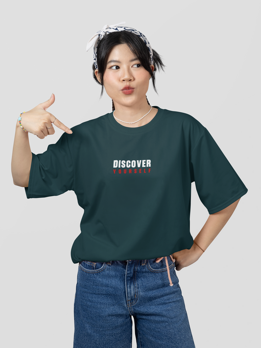 Discover Yourself Unisex Oversized Classic T-Shirt