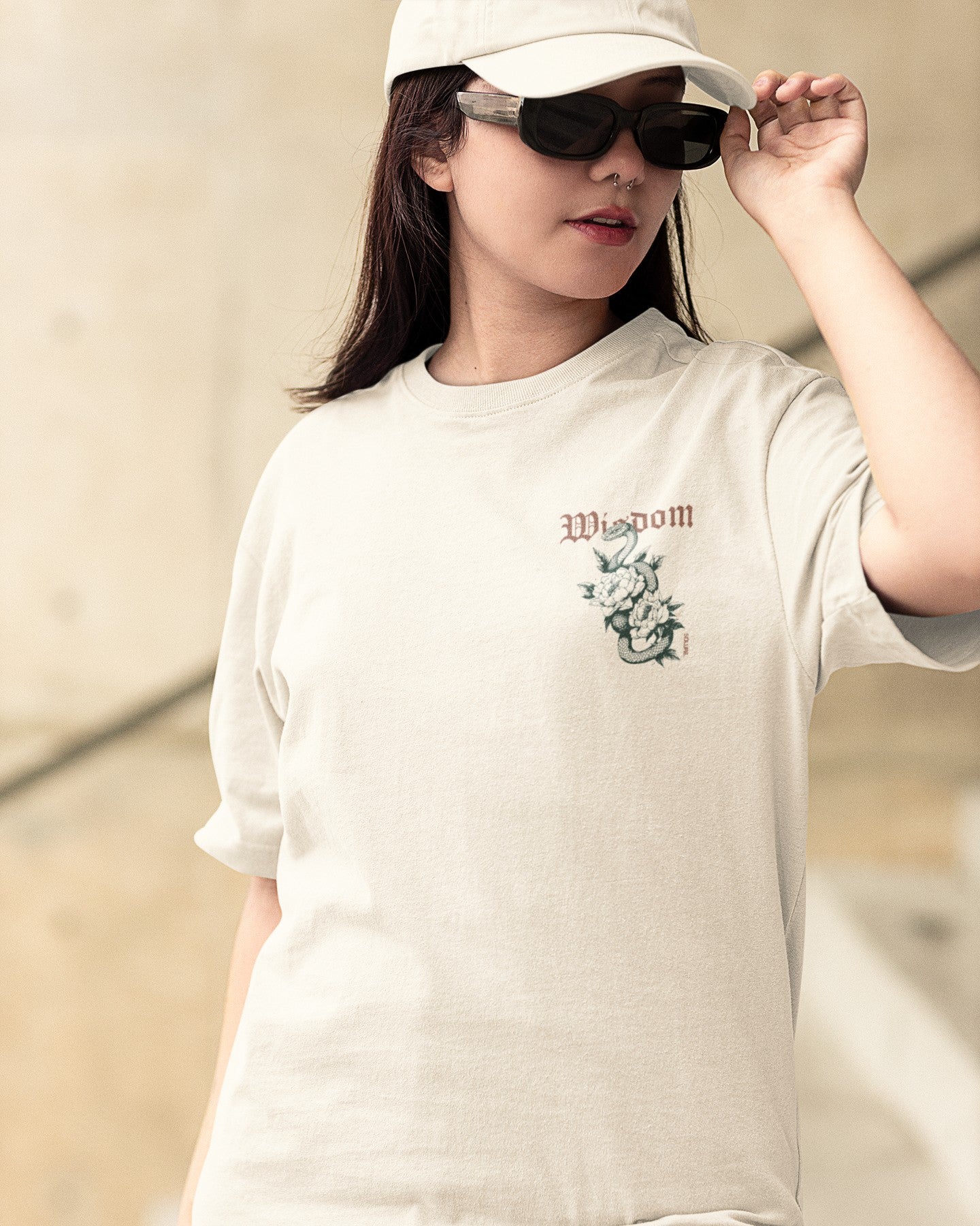 The Wisdom Unisex Oversized Classic T-Shirt